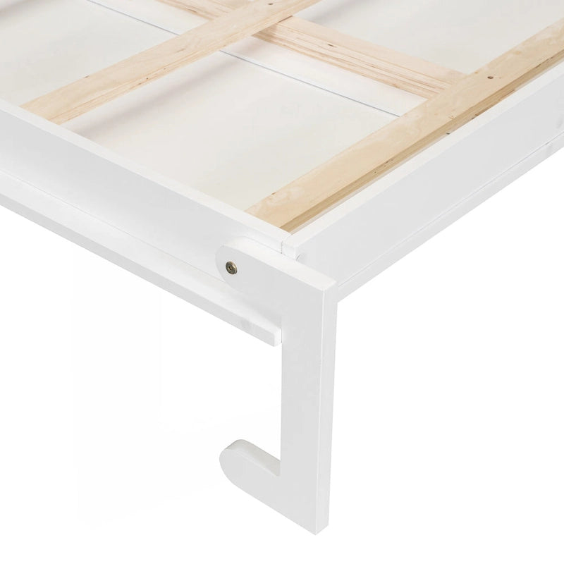 Lit escamotable queen size avec rangement et fonctionnalités intégrés