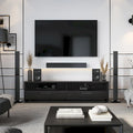 Fernbrook Black TV Stand, for TVs up to 95