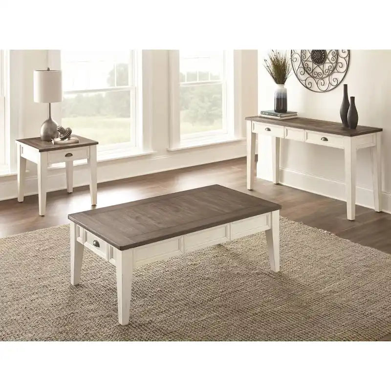 Table basse moderne avec étagère de rangement ouverte, structure en bois et métal pour salon