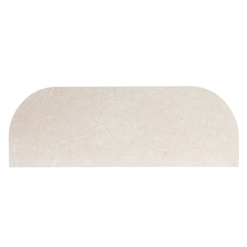 Console en marbre avec tiroir et étagère inférieure