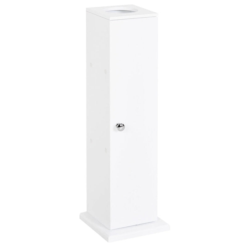 Meuble de rangement d'angle avec portes et étagères